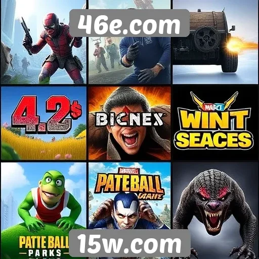 Comparativo de jogos populares disponíveis no 46e.com